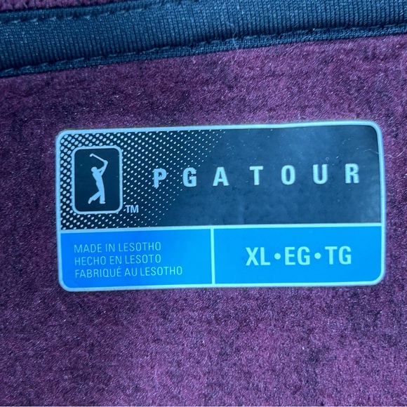 NWT PGA Tour Authentic Gear 1/4 Zip Pullover Size XXL Men’s - Picture 7 of 8